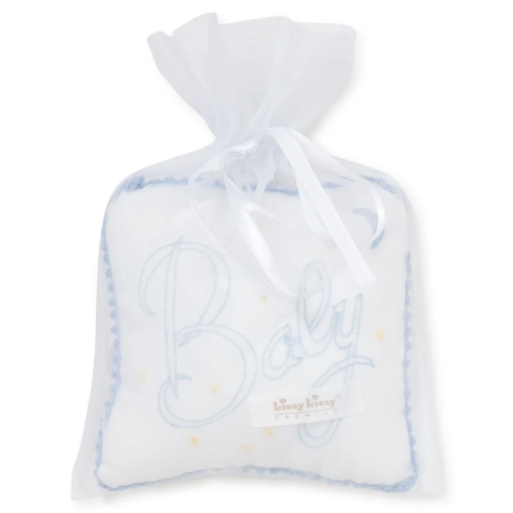 Kissy Kissy Blue Baby Musical Pillow2