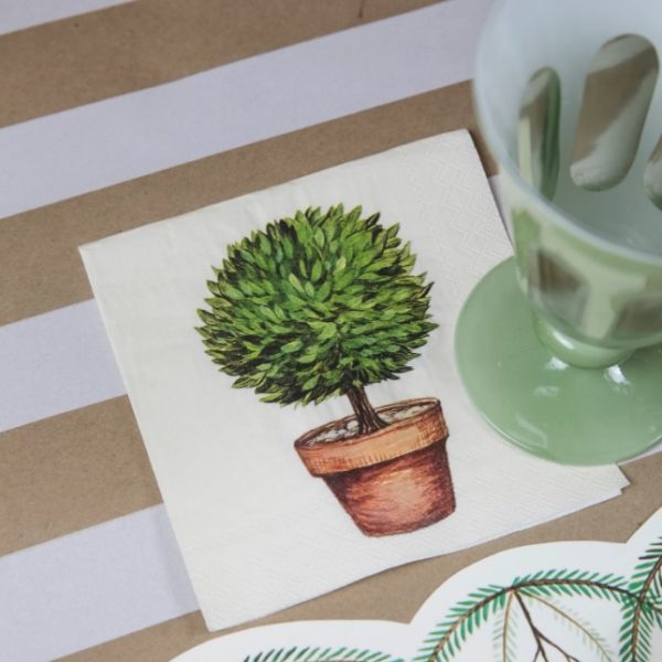 Topiary Cocktail Napkins