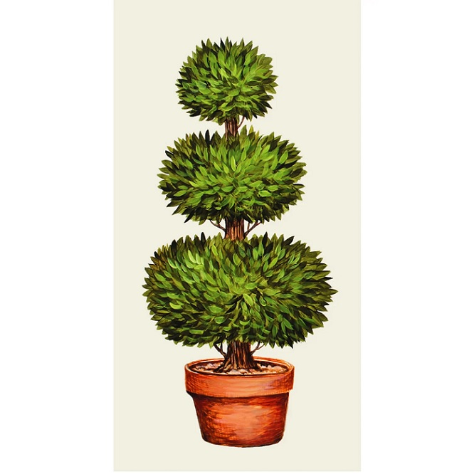 Topiary Guest Napkins