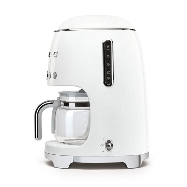 Smeg 10-Cup Drip Coffee Maker - White