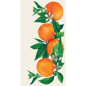 Hester & Cook Orange Orchard Guest Napkins