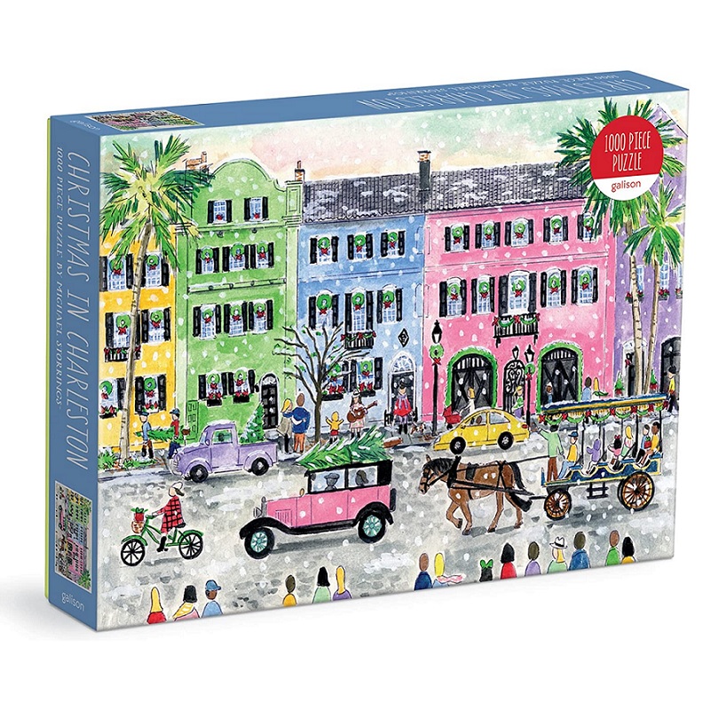 Michael Storrings - Christmas Puzzle in Charleston, 1000 pieces