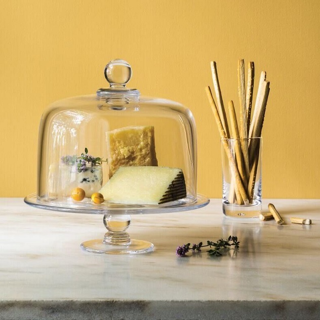 Simon Pearce Hartland Cakeplate Dome