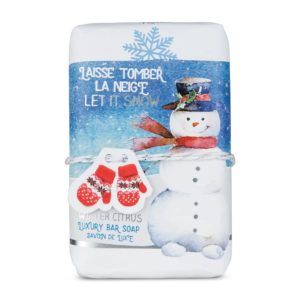Mistral Let It Snow Winter Citrus Soap