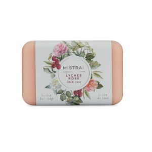 Mistral Lychee Rose Bar Soap
