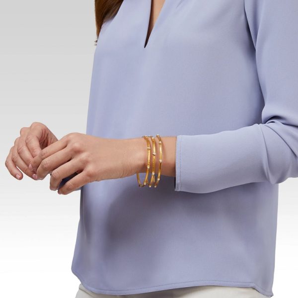 Julie Vos Monaco Pearl Bangle - Medium