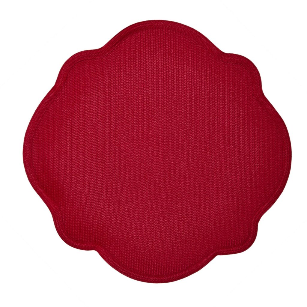 MONTICELLO PLACEMAT HOLIDAY RED