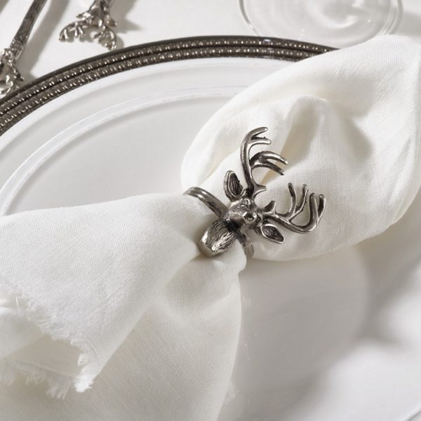 Reindeer Design Napkin Ring