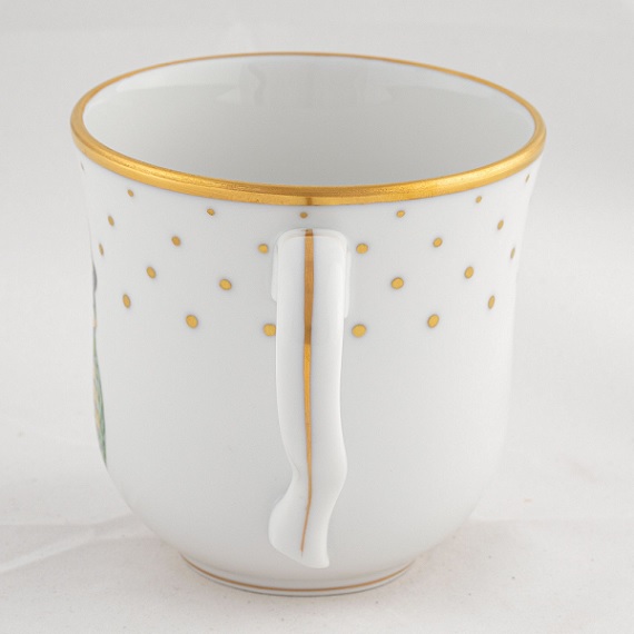 Herend Snowman Christmas Mug
