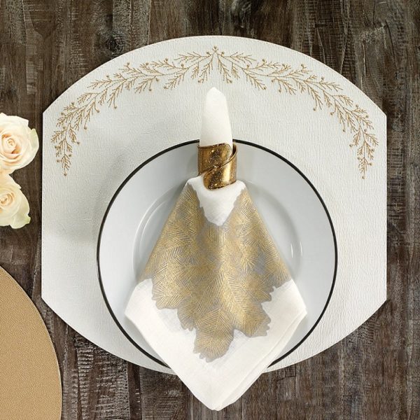 Bodrum Spruce Napkin - Antique Gold