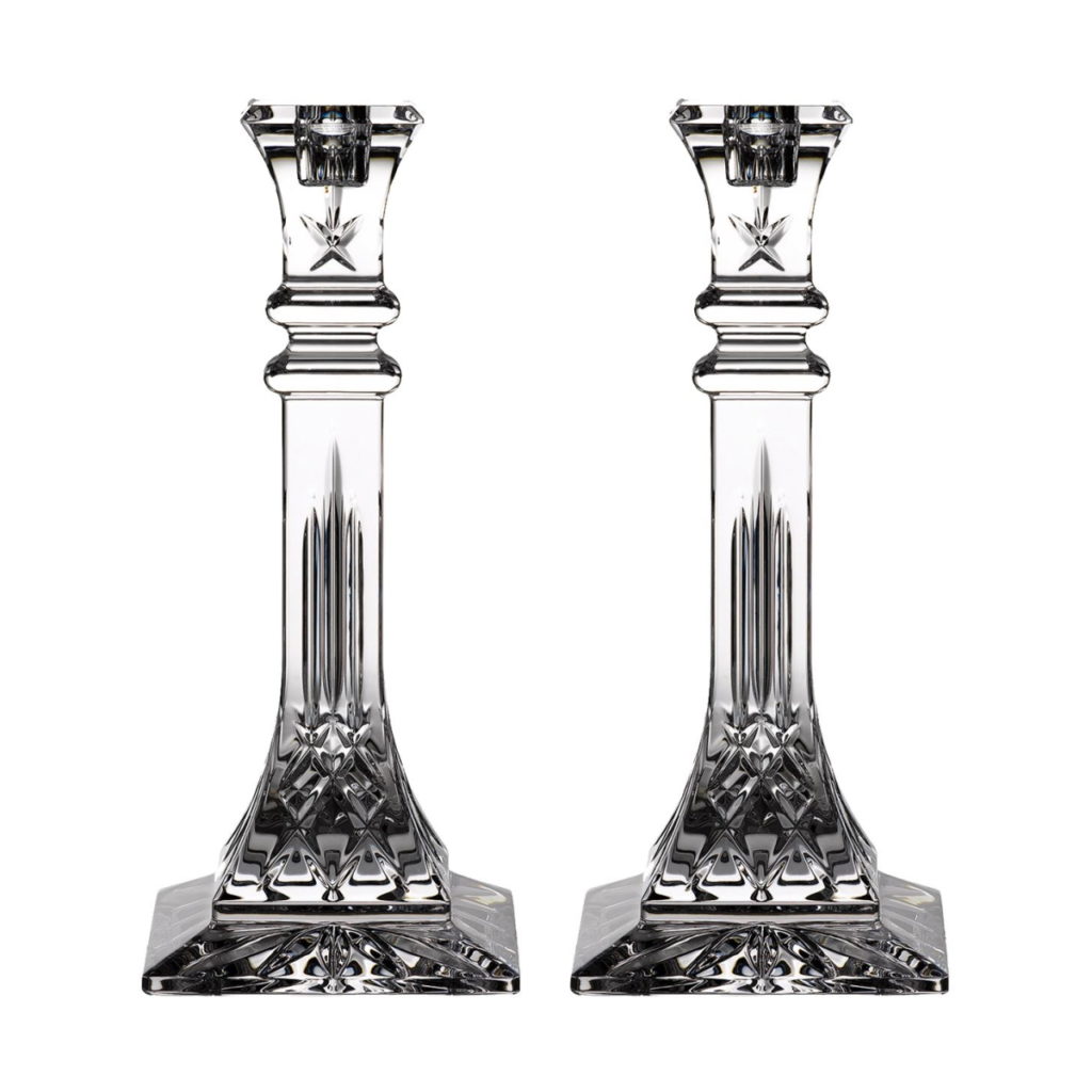 Waterford Lismore 10in Candlestick Pair