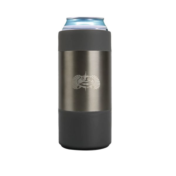 16oz Non-Tipping Can Cooler - Graphite