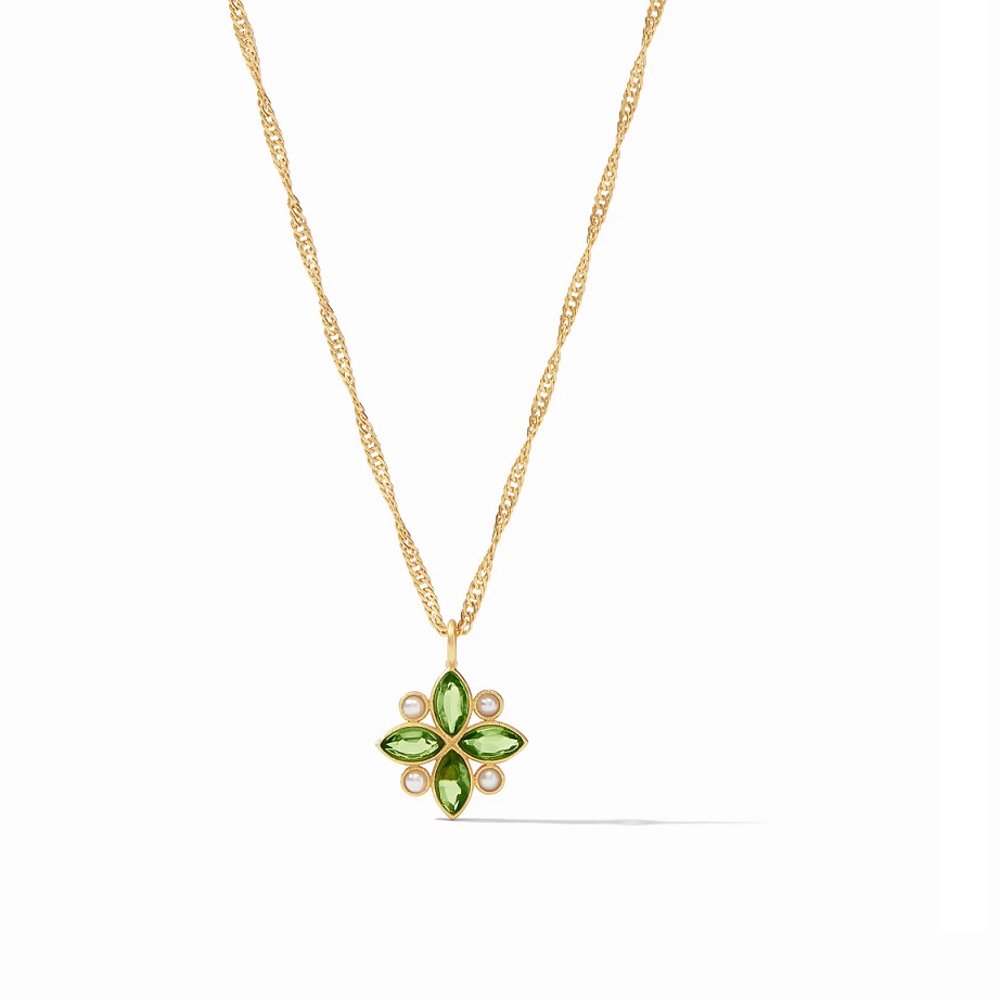 Charlotte Delicate Necklace - Jade Green