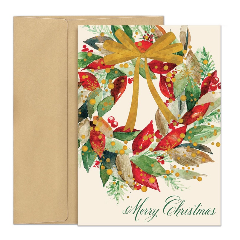 Masterpiece Studio Christmas Greens Boxed Holiday Cards