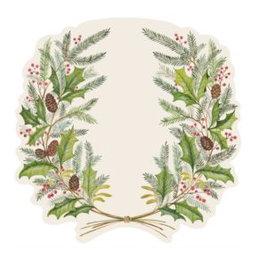 Die-Cut Christmas Sprigs Placemat