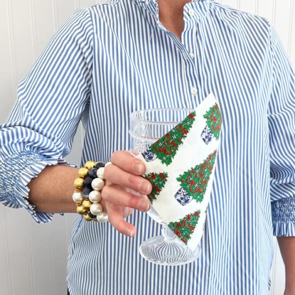 Christmas Tree Cocktail Napkins