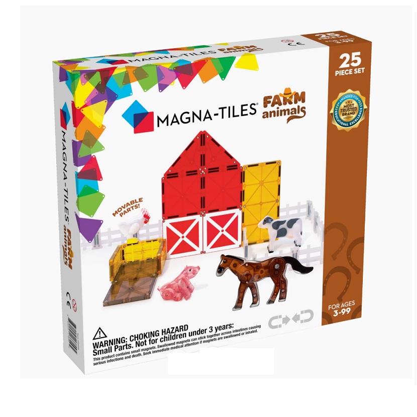 Farm Animals 25-Piece Set