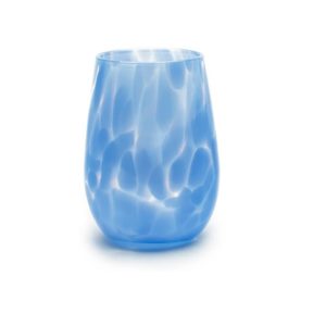 Fritsy Stemless Wine Glass - Marine Blue
