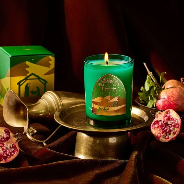 Lord Savior Jesus Christ Candle