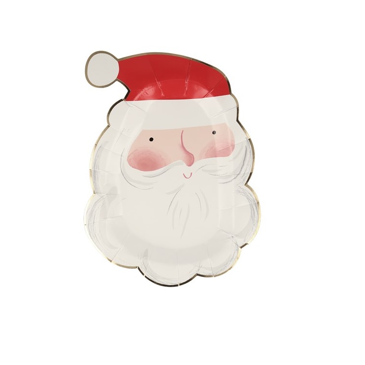 Jolly Santa Plates Berings