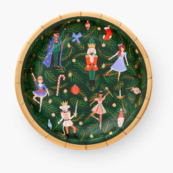 Nutcracker Small Paper Plates