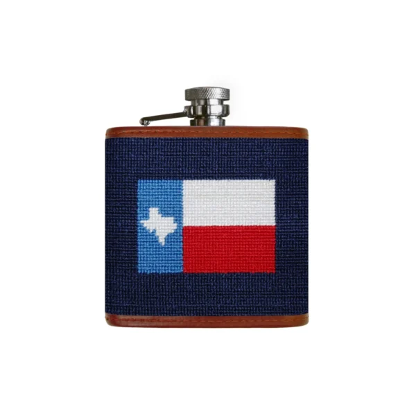 Smathers & Branson Texas Flag Flask - Dark Navy