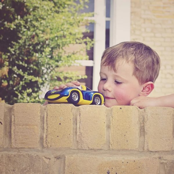 712 Speedy Le Mans Boy Metal Axel - Blue