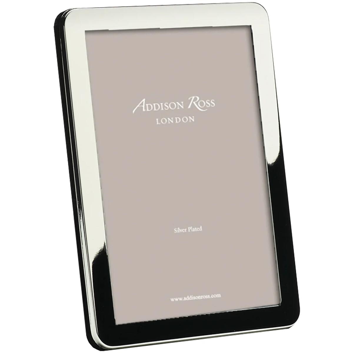 Addison Ross Curved Silver-Plated 8x10 Picture Frame