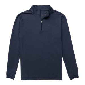 Performance Hybrid Quarter Zip - Navy Blue