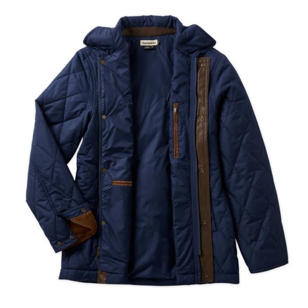Quilted Jacket Navy Berings