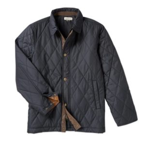 Quilted Jacket - Charcoal Grey