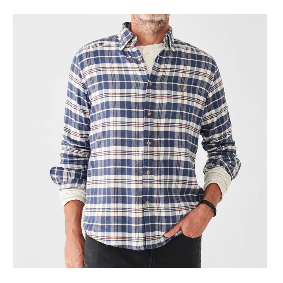 The Movement Flannel Shirt - Rainier Plaid
