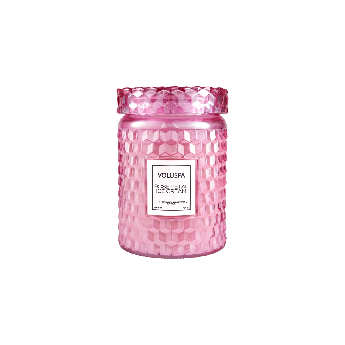 Voluspa Rose Petal Ice Cream18 oz Large Jar Candle