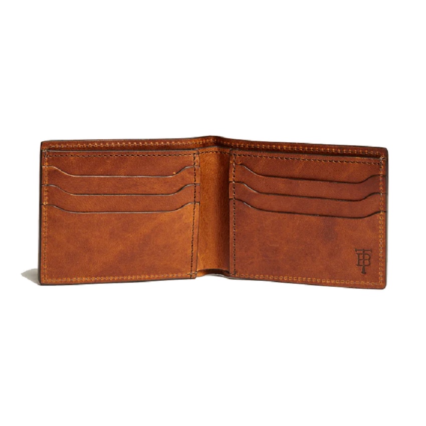 Tom Beckbe Bifold Wallet - Chestnut