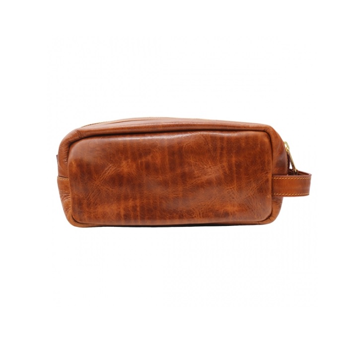 Crossed Clubs Needlepoint Toiletry Bag