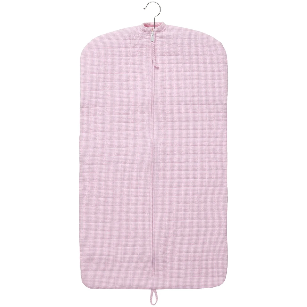 Little English Garment Bag - Pink Gingham