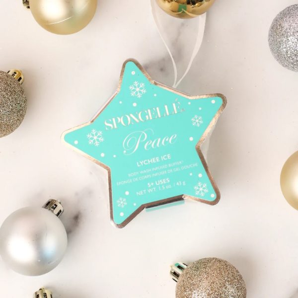 Lychee Ice Holiday Star Ornament Body Wash Buffer