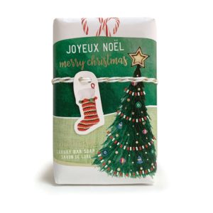 Mistral Merry Christmas Luxury Soap - Winter Pine