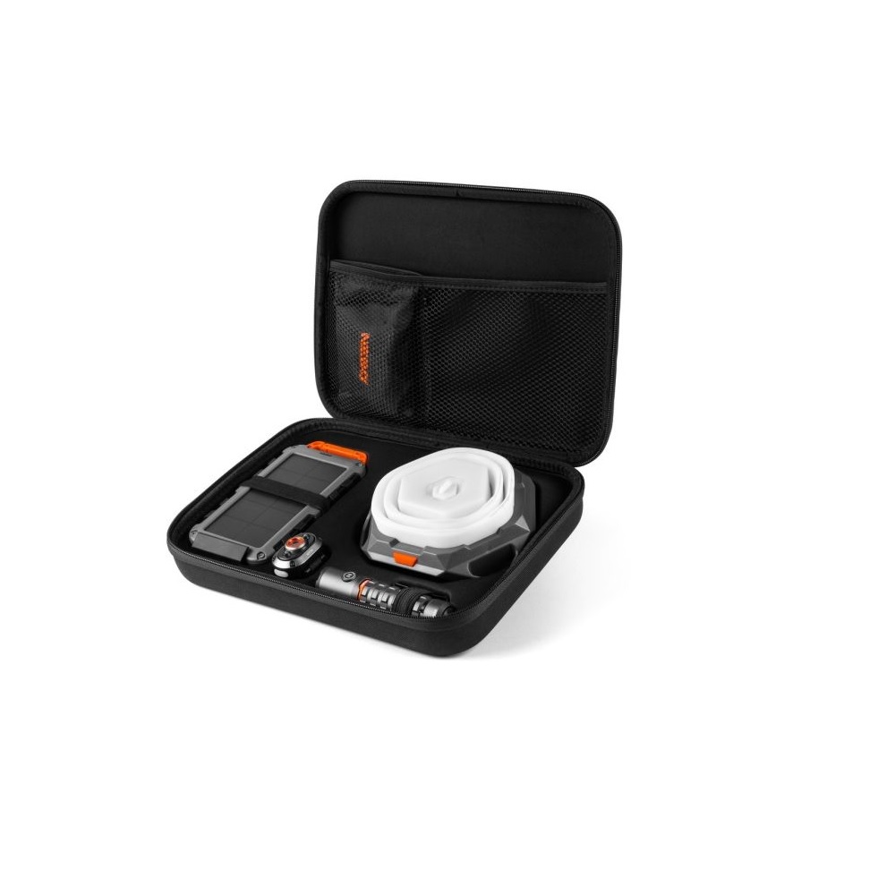 NEBO 5pc Solar Emergency Kit Light & Power