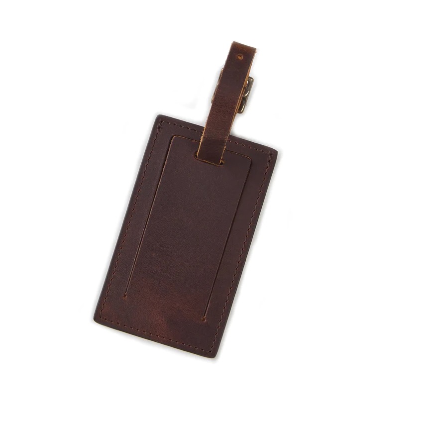 Tom Beckbe Luggage Tag - Oak