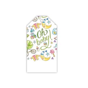 Rosanne Beck Oh Baby Bag Gift Tag