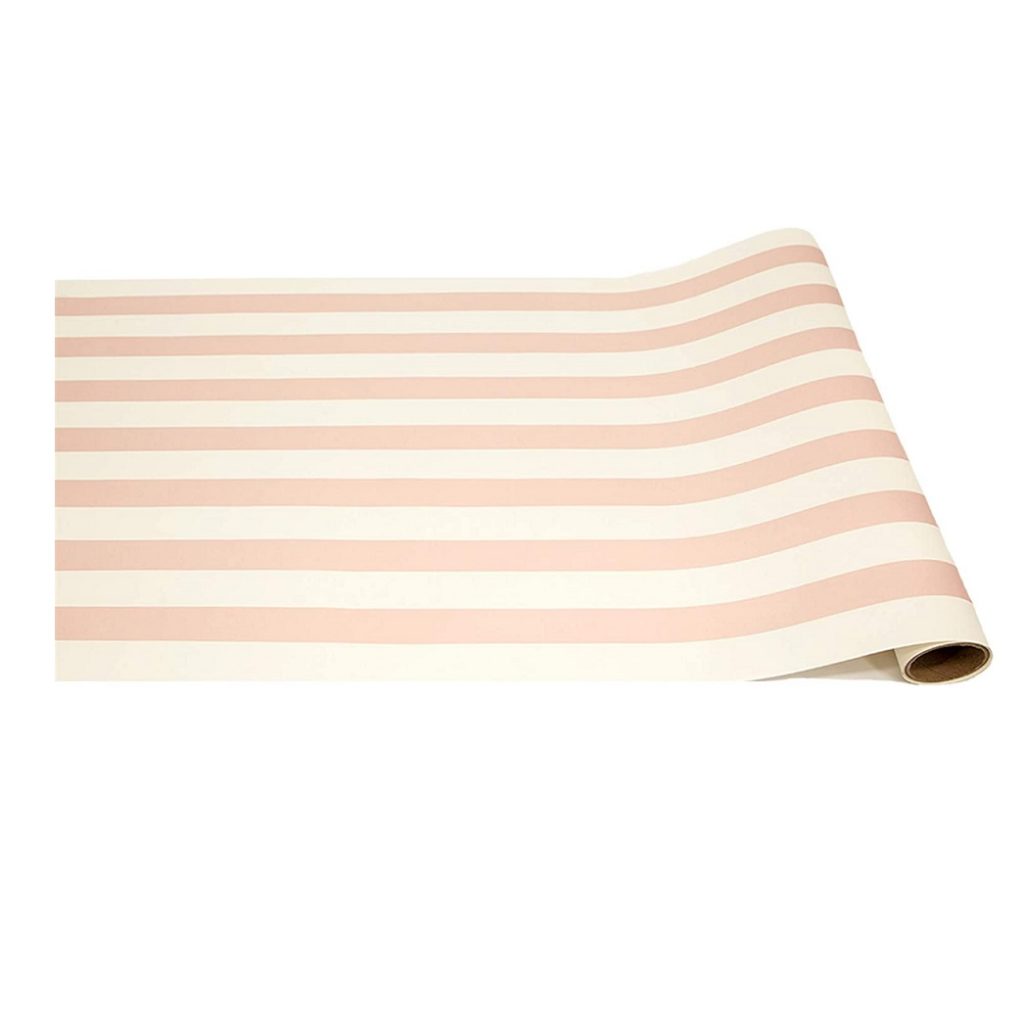 Hester and Cook Striped Table Runner - Pink