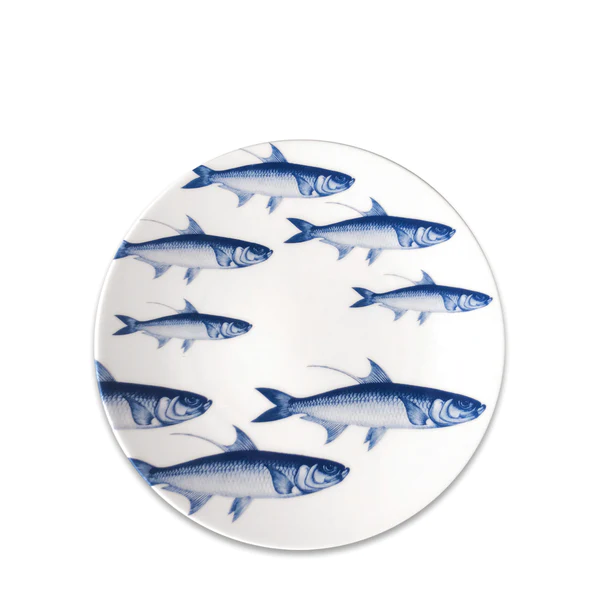 Caskata School of Fish Coupe Salad Plate