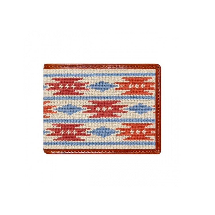 Sedona Needlepoint Bifold Wallet Berings