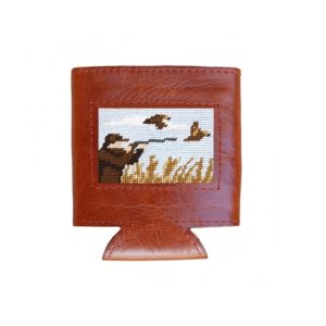 Upland Shoot Needlepoint Can Cooler