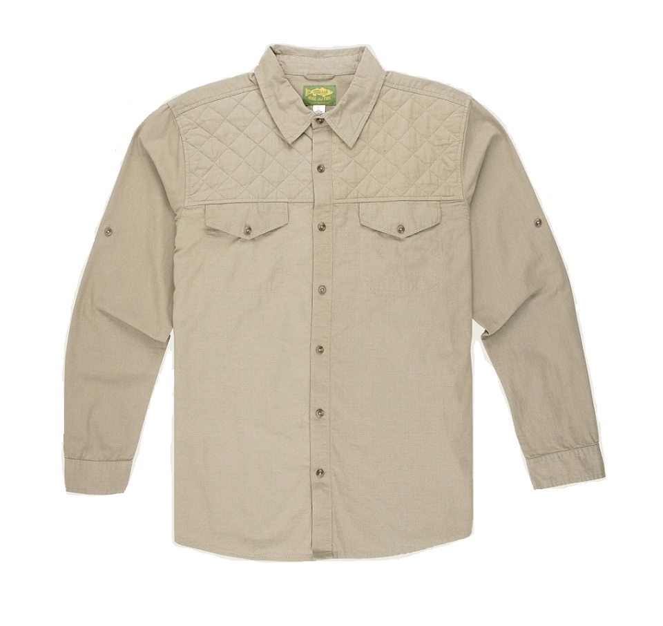 Upland LS Button Up Shirt - Rock