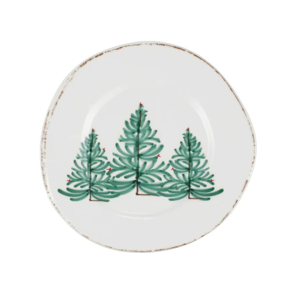 Vietri Melamine Lastra Holiday Salad Plate