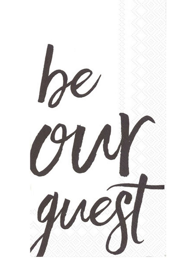 Guest Towel - Be Our Guest