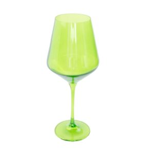 Estelle Wine Glass - Forest Green