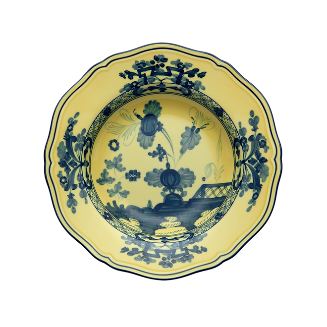 Ginori 1735 Oriente Italiano Soup Plate – Citrino